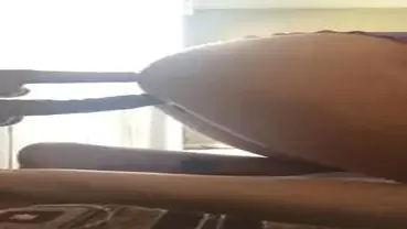 Dokumentasi Tante Baju Ungu Cantik Live Kasur